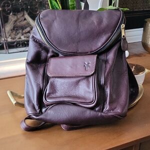 Frye brown Leather womens Backpack